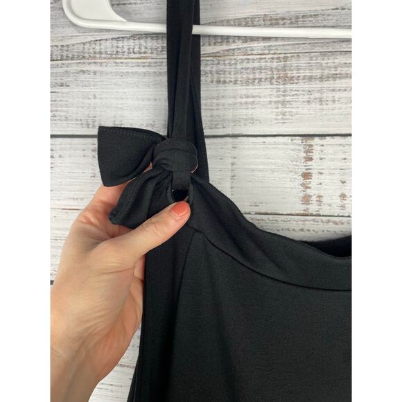 Snag Snagafore Pinafore Dress Black Tie Straps size G 24/26 Soft Stretch Punk - Picture 12 of 12